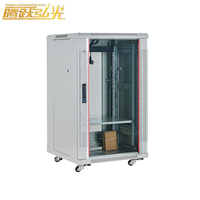 Armoire de serveur verticale extérieure étanche de haute qualité 18U pour rack ouvert