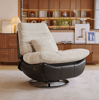 Fauteuil pivotant multifonctionnel pour salon, fauteuil inclinable de première classe, fauteuil inclinable de repos, fauteuil à bascule moderne