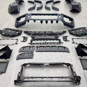 Kit carrosserie complet de haute qualité AMG style W464 W465 G63, noir brillant/aspect carbone, remplacement pour Classe G W464 - Product Image 6