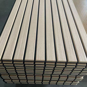 Doghe da parete acustiche Decorative in <span class=keywords><strong>abete</strong></span> di Douglas abilmente progettate: doghe da parete moderne in legno per smorzare il suono - Product Image 3