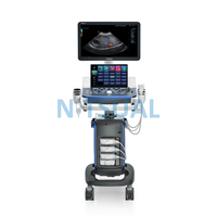 Sistema veterinario Mindray Vetus 5, equipo basado en carro, máquina de ultrasonido Doppler a color, escáner