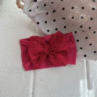 Serre-tête en dentelle papillon mignon pour filles, accessoire pour bébés, idéal pour la photographie, style floral, bandeau pour cheveux de bébé, vente en gros