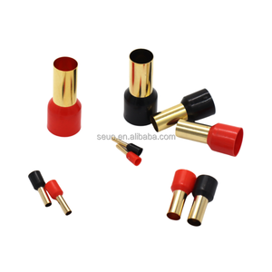 Ống đồng Ống cách điện ferrule thiết bị đầu cuối Uốn Tóc bồng dây bootlace ferrules nối pin cáp dây kết thúc thiết bị đầu cuối - Product Image 1