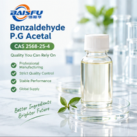 Benzaldéhyde de haute pureté, propylène glycol acétal CAS 2568-25-4 pour les applications de solvant dans les parfums et les arômes