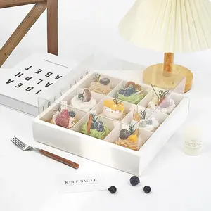 Sudoku new fashion dessert afternoon tea time pastry bring away mousse cup cake package box