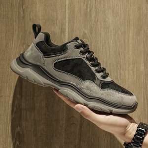 Zapatos Deportivos Casuales para Hombre para Todas las Temporadas, Zapatos de Alta Calidad para Caminar con Plantilla de Malla Transpirable, Zapatillas de Invierno con Cordones - Product Image 5