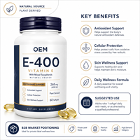 Softgel Vitamin E Grosir untuk Dukungan Kesehatan Harian Produsen Produk Kesehatan Profesional OEM ODM Pasokan Massal