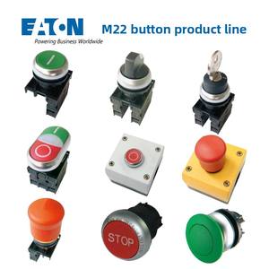 ชุดปุ่มไฟ M22 Eaton 1NO1NC 500V สวิตช์แบบแมนนวล40A - Product Image 3