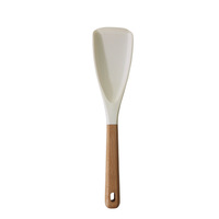 Ensemble d'ustensiles de cuisine en silicone de qualité alimentaire 13 pièces avec manche en bois, spatule, cuillère, spatule à retourner pour ustensiles de cuisson antiadhésifs
