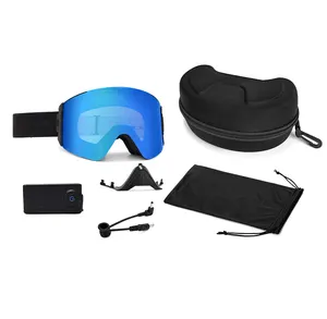 Heated Snow Eyewear With Quick-Exchange Lens And Defogging
