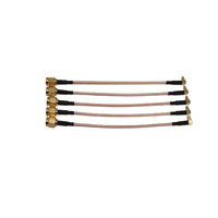 Câble SMA-J1.5-RG316-MMCX-JW1.5 SMA-J1.5 RG316, connecteur mâle SMA vers connecteur mâle coudé MMCX