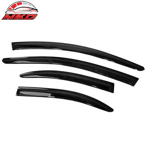 Convient aux Mitsubishi Lancer V2 de 2008 à 2017, pare-soleil de fenêtre, protection contre la pluie et le vent, 4 pièces, installation facile, garniture extérieure automobile durable - Product Image 4