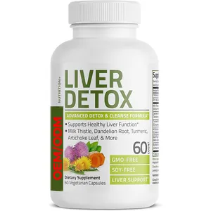 60 Vegetarian Capsules Liver Detox Advanced Detox & Cleansing Formula Supports Health Liver Function