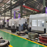 Torno vertical CNC resistente y duradero con control GSK de sistema doble para la industria de producción de metales