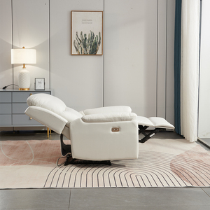 Muebles de hotel para sala de estar, sofá reclinable eléctrico, sofá de cuero, sillas giratorias, sofá de restaurante, sillones eléctricos individuales para relajarse. - Product Image 3