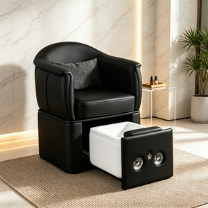 Sillón de Spa para Pies Eléctrico Reclinable de Cerámica de Lujo, Silla Multifuncional para Lavado de Pies y Belleza de Pestañas, Sofá de Masaje y Terapia para Pies - Product Image 5