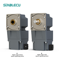 Motor de Engranajes de Imán Permanente de 220V 40W 120W 200W 1KW de Bajo Ruido con Controlador para Máquinas Automáticas de Bobinado y Rebobinado