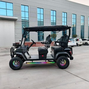 รถกอล์ฟไฟฟ้าสำหรับสนามกอล์ฟและชมวิว รุ่นใหม่สำหรับส่งออก ได้รับมาตรฐาน CE  แบบ 2/4/6/8 ที่นั่ง  ขับเคลื่อนด้วยพลังงานแสงอาทิตย์  สำหรับขับขี่ออฟโรด - Product Image 3
