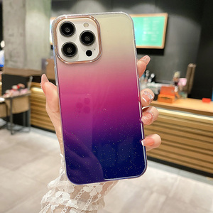 Funda de teléfono a prueba de golpes con purpurina, funda de teléfono a la moda con brillo suave para <span class=keywords><strong>iPhone</strong></span> 15 <span class=keywords><strong>14</strong></span> <span class=keywords><strong>13</strong></span> 12 11X8 7 Pro Max - Product Image 6