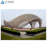 Sistema de Techo de Estructura Espacial de Acero Prefabricado, Estructura de Gran Vano Libre para Conferencias, Exposiciones, Salas de Conciertos