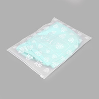 Logo personnalisé recyclé personnalisé refermable en plastique givré bijoux curseur sac à fermeture éclair pour accessoire