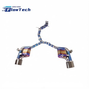 ระบบท่อไอเสียแบบ Catback วาล์วทรอนิกไทเทเนียมปรับแต่งได้สำหรับ Audi RS4 RS5 B9 B9.5 2.9T - Product Image 3