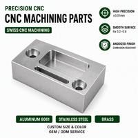 Services de tournage et d'usinage CNC personnalisés pour les bras robotiques, anodisation de l'aluminium, pièces usinées CNC en acier inoxydable