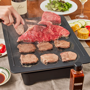 Прямая Продажа с завода, портативный антипригарный Электрический гриль для барбекю, сковорода для гриля, теппаньаки, для внутреннего использования на открытом воздухе - Product Image 5