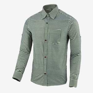 Chemise décontractée pour homme, grise, style bavarois, Oktoberfest, légère, 100% coton, anti-boulochage, manches longues, du S au 4XL - Product Image 1