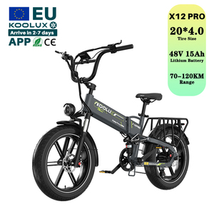 Bicicleta eléctrica de montaña para adultos Italia 24h KOOLUX X12 pro 250W 48V City Classic E-Fahrrad con desbloqueo NFC, 15AH EN15194 - Product Image 2