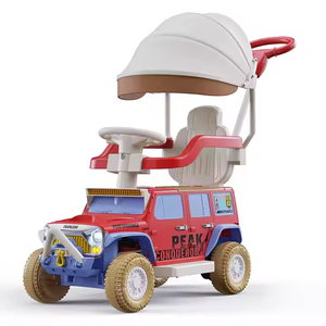 <span class=keywords><strong>3</strong></span>合1滑动汽车婴儿4轮婴儿推车带音乐儿童摇摆平衡汽车电动婴儿推车 - Product Image 3