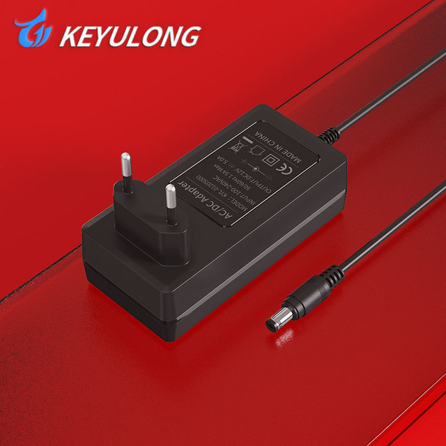 12V5A 65W AC 100-240V DC Switching Power Adapter PC Material Plug in Wall Mountable 2-Year Warranty for LED Strip Lights