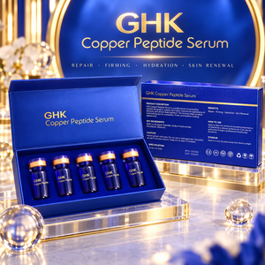 Suero de Cobre GHK, Directo de Fábrica, OEM ODM, Suero Facial Hidratante y Reparador para una Piel Suave - Product Image 6