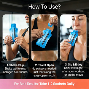 OEM/ODM Bone Joint Support <b>Collagen</b> Peptides Oral Liquid With Protein Help Recovery After Exercise Beauty Supplement - Product Image 3