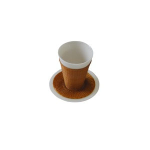 Bamboo Woven Porcelain <b>Teacup</b> Traditional Chinese Style Travel Gift Set Chongqing Origin Solid Pattern ZB 014 - Product Image 4