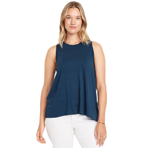 เสื้อกล้ามผู้หญิงแบบเรียบง่าย สั่งทำได้ เป็นมิตรกับสิ่งแวดล้อม สวมใส่สบาย ระบายอากาศได้ดี ทรงหลวม ผ้าใยไผ่เนื้อนุ่ม - Product Image 2