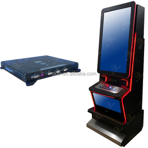 Hot bán đồng tiền hoạt động trò chơi 43 inch dọc màn hình cảm ứng siêu Mega đa trò chơi push button đứng lên máy kim loại - Product Image 3