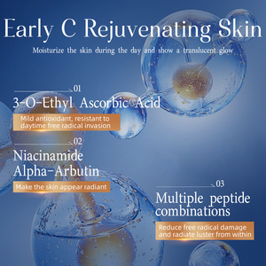 Masque Gel de Nuit Jour Vitamine C Rétinol Raffermissant Éclaircissant Hydratant Anti-rides Peptide Collagène OEMODM Marque Privée Personnalisée - Product Image 4