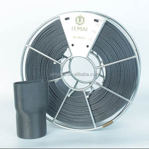 Nuovo Materiale per Stampa 3D Filamento in Fibra di Carbonio PEEK per Bobina Rinforzato Migliorato CFR PEEK Colore Nero - Product Image 1