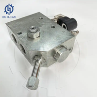 Vanne de commande hydraulique HT-J-2212-012 12V 24V pour chargeuse-pelleteuse hydraulique, marteau brise-roche hydraulique