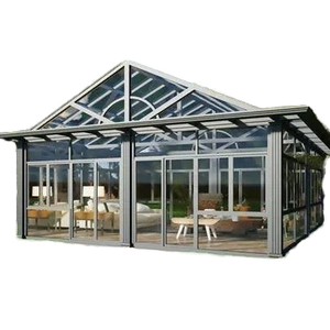 Coperture per Patio <span class=keywords><strong>in</strong></span> Alluminio Personalizzate, Verande Invernali, Serre <span class=keywords><strong>in</strong></span> Vetro, Moderni Padiglioni Trasparenti per Giardini di Ville, Case Prefabbricate Modulari - Product Image 2