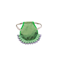Protège-selle pour poules, protège-plumes, protège-dos, en tissu imperméable double couche, à volants, pour la protection des animaux