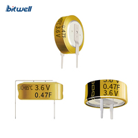 KORCHIP - Supercondensador de Celdas Tipo Moneda Serie DCS DCST DCSH de Bajo Precio, 3.6V 5.5V 6.3V 0.047F a 0.47F
