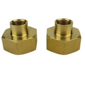 Brass Garden Hose Adapter 1/4 Npt To 3/4 Ght Female Fitting For Water Connectors - Product Image 3