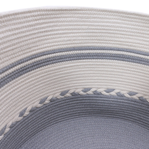 Suave y hermoso cesta de almacenamiento de cuerda de algodón cesta para <span class=keywords><strong>casa</strong></span> y lavandería - Product Image 2