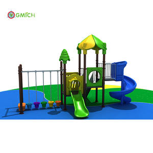 ชุดสไลด์สนามเด็กเล่นกลางแจ้งสวนแนวแฟนตาซีของเล่นเด็กสีสันสดใสสำหรับสวนสนุกและเกมในเชิงพาณิชย์ - Product Image 2