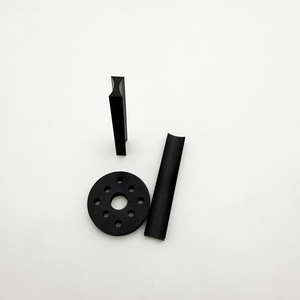 Pièces en nylon PA66 usinées sur mesure, noires, haute résistance, pour composants électroniques - Product Image 1