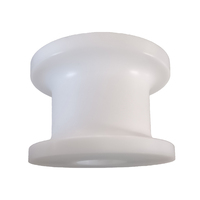 Rouleaux de convoyeur en plastique PE, HDPE, UHMWPE, rouleaux porte-charge, rouleaux de convoyeur en nylon, Kenuo KN-1, durables, étanches et anti-poussière