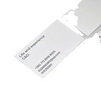Cartes de visite imprimées en offset laminé, adaptées à diverses occasions professionnelles.
