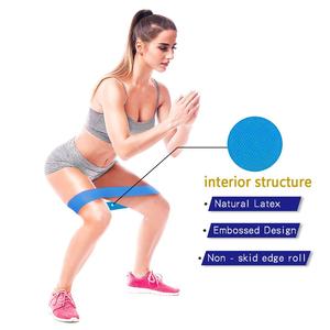 Entrenamiento antideslizante Ejercicio <span class=keywords><strong>Loop</strong></span> Band Bandas de resistencia Entrenamiento de fuerza Fuerza diferente - Product Image 5